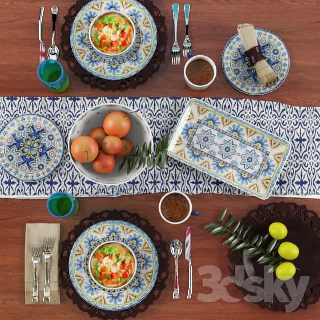 آبجکت میز غذا - 17