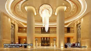 دانلود صحنه آماده دکوراسیون کلاسیک و مدرن