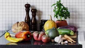 دانلود آبجکت فوتوگرامتری میوه و سبزیجات