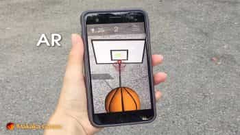 دانلود پروژه بازی AR Basketball GO برای یونیتی