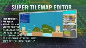 دانلود پروژه Super Tilemap Editor برای یونیتی