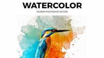 اکشن نقاشی رنگ روغن فتوشاپ – Oil Paint Photoshop Action
