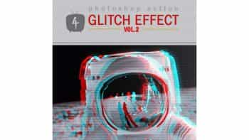 دانلود اکشن پارازیت رنگ برای فتوشاپ – Glitch PS Effect