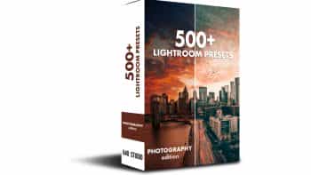 دانلود مجموعه 500 پریست برای لایت روم – Photography Presets Pack