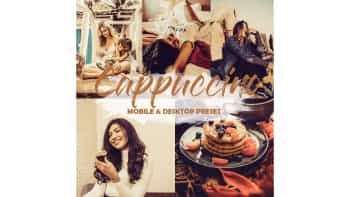 دانلود پریست لایت روم برای موبایل و دسکتاپ – Mobile And Desktop Lightroom Presets Cappuccino