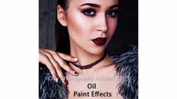 دانلود اکشن تبدیل عکس به نقاشی رنگ روغن Oily Photography Action
