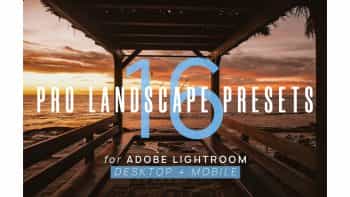 مجموعه 16 پریست لایت روم برای عکس طبیعت – Pro Landscape Lightroom Presets 2