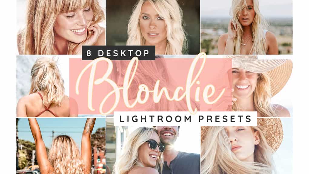 پریست عکس موی بلوند برای لایت روم – Blond Hair Lightroom Desktop Presets