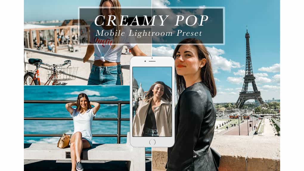 دانلود پریست برای لایت روم موبایل – Mobile Lightroom Presets CREAMY POP