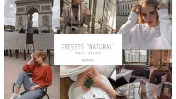پریست عکس طبیعی برای لایت روم موبایل – Natural Lightroom Preset Mobile