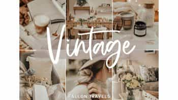 دانلود پریست لایت روم برای موبایل – Vintage Lightroom Mobile Presets