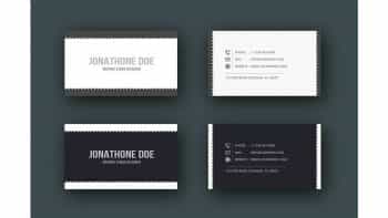 دانلود فایل لایه باز کارت ویزیت 11 Business Card