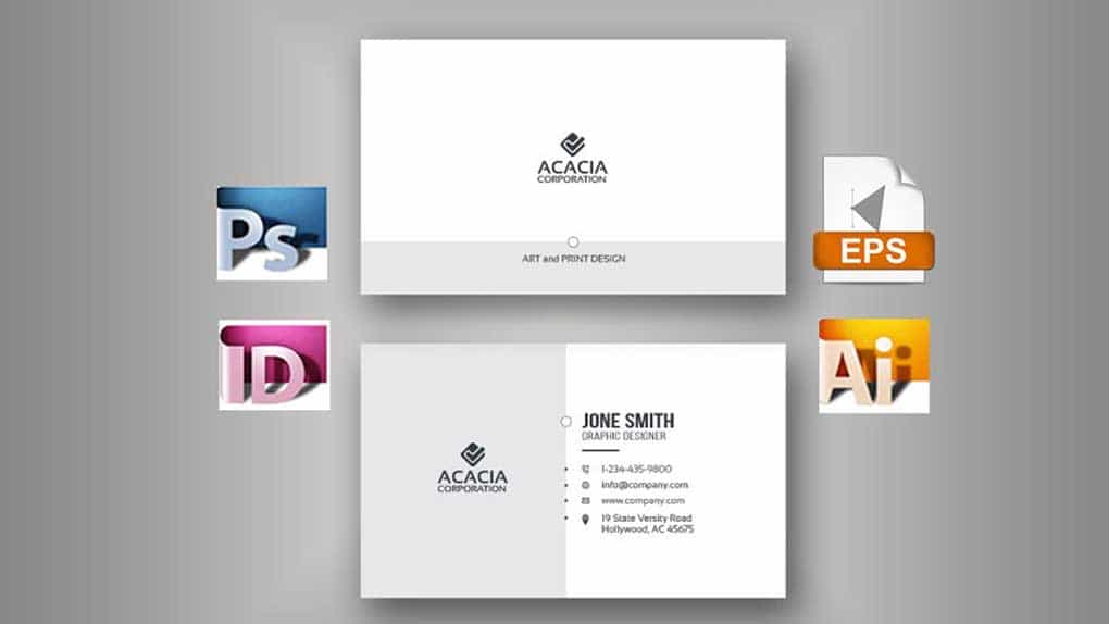 دانلود فایل لایه باز کارت ویزیت Business Card 2