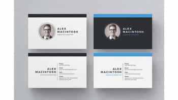 دانلود فایل لایه باز کارت ویزیت Business Card 3