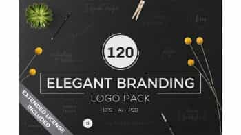 دانلود وکتور و فایل لایه باز لوگو Elegant Branding Logo Pack