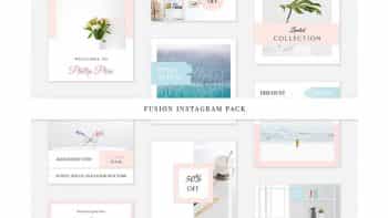 دانلود فایل لایه باز اینستاگرام Fusion Instagram Pack