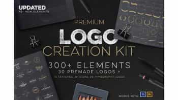 دانلود جعبه ابزار ساخت لوگو Logo Creation Kit + Bonus