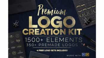 دانلود جعبه ابزار ساخت لوگو Logo Creation Kit Bundle Edition