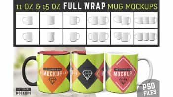 دانلود موکاپ ماگ Mug Mockup Templates