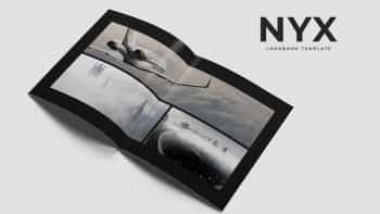 دانلود قالب آماده ایندیزاین کتاب راهنما Nyx Lookbook Template