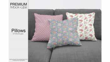 دانلود موکاپ بالش و کوسن Pillow Mockups