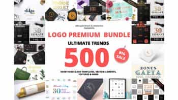 دانلود فایل لایه باز لوگو Premium Logo Bundle