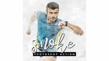 دانلود اکشن دود برای فتوشاپ – Smoke Photoshop Action