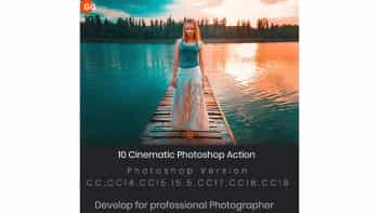 مجموعه اکشن سینمایی برای فتوشاپ – Cinematic Photoshop Action