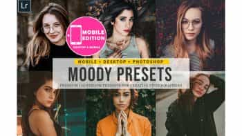 پریست لایت روم برای موبایل – Moody Lightroom Presets And Mobile