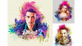 اکشن فتوشاپ نقاشی – Paint Photoshop Action