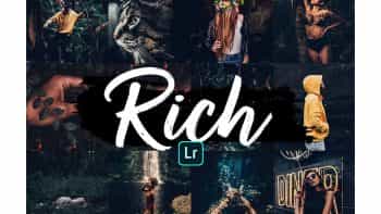 پریست لایت روم برای موبایل RICH Mobile Lightroom Presets