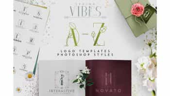 دانلود فایل لایه باز لوگو حروف انگلیسی A-Z logo designs