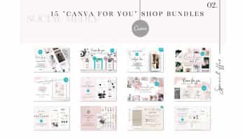 دانلود فایل لایه باز شبکه اجتماعی All Canva for you shop bundles