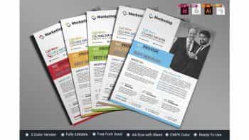 دانلود وکتور تراکت شرکتی Corporate Flyer