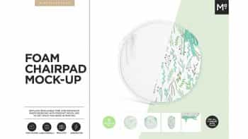 دانلود موکاپ دم کنی آشپزخانه Foam Chairpad Mock-up Generator