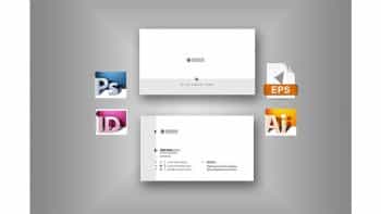 دانلود وکتور کارت ویزیت Gentleman Business Card