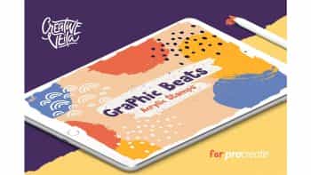 دانلود براش Graphic Beats: Brushes for ProCreate