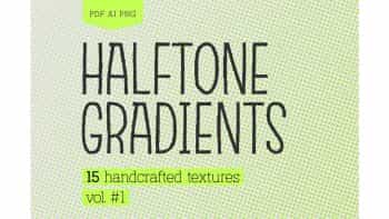 دانلود تکسچر نقطه ایی Halftone Gradients Vol.1