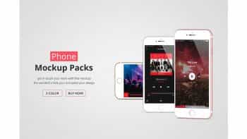 دانلود موکاپ آیفون iPhone Mockup Packs
