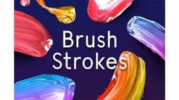 دانلود وکتور براش Paint Brush Strokes PNG