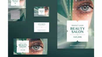 دانلود فایل لایه باز آگهی سالن زیبایی Print Pack | Beauty Salon