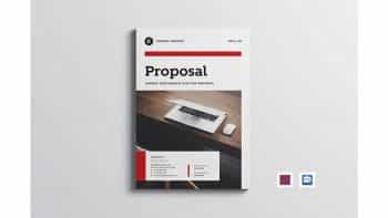 دانلود قالب آماده ایندیزاین پروپوزال Project Proposal