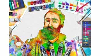دانلود اکشن تبدیل عکس به نقاشی آبرنگی Real Watercolor Art