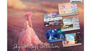 دانلود تصاویر پوششی آسمان Sky Overlays Collection