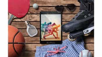 دانلود جعبه ابزار ساخت موکاپ ورزشی Sport Scene Generator
