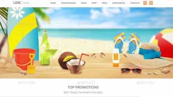 دانلود جعبه ابزار ساخت موکاپ تابستانی Summer Scene Creator