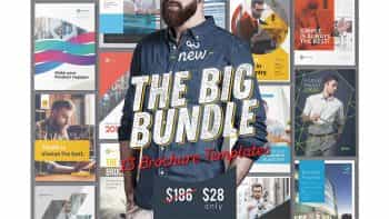 دانلود قالب آماده ایندیزاین بروشور The Big Bundle