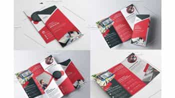 دانلود وکتور بروشور سه لت Tri Fold Multipurpose Brochure