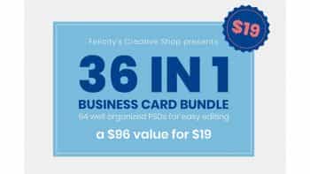 دانلود فایل لایه باز کارت ویزیت Business Card Bundle 02