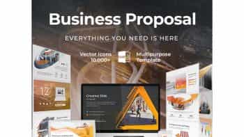 دانلود قالب پاورپوینت پروپوزال Business Proposal Powerpoint Template